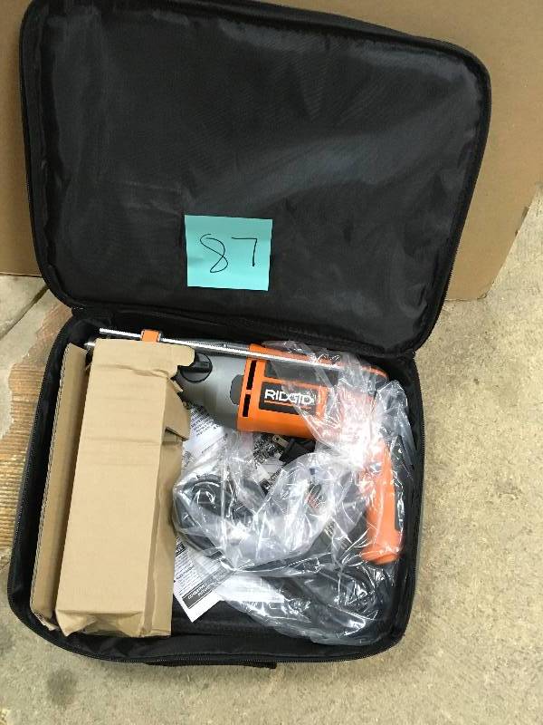 RIDGID 8.5-Amp 12 in. Heavy Duty Hammer Drill in like new condition