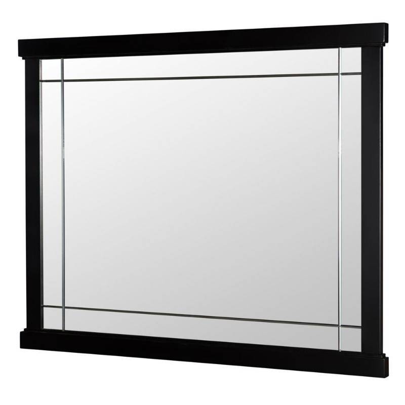 Home Decorator Zen 38 in. W x 31 in. Bath Vanity Mirror in Espresso NEW