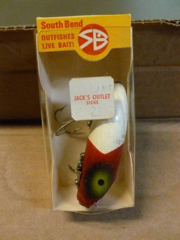 lot 49 image: Vintage Fishing Bait