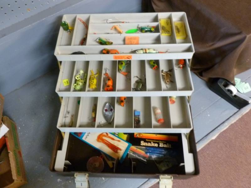 lot 64 image: Fishing Tackle Box