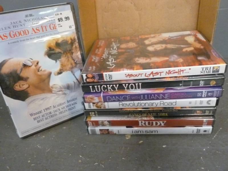 lot 87 image: DVD Movies