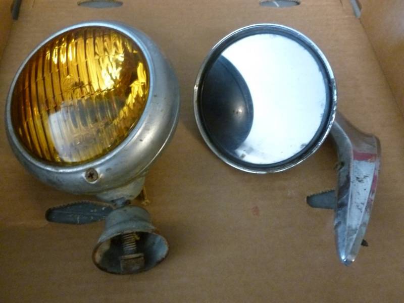 lot 112 image: Vintage Car Parts