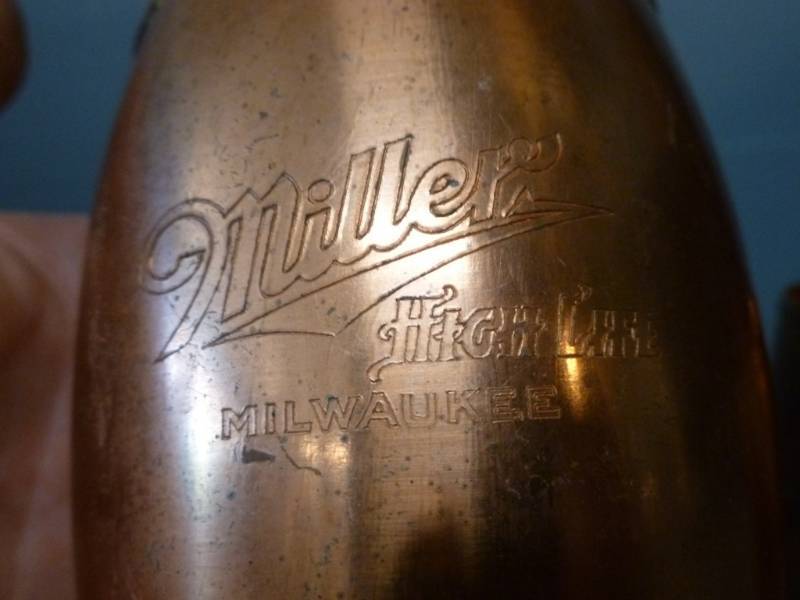 lot 186 image: Copper Beer Mugs