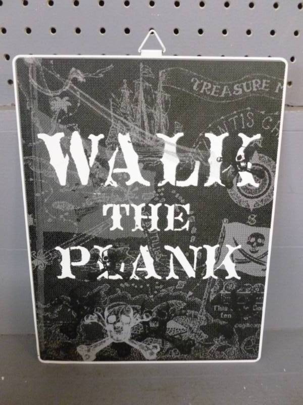 lot 244 image: Metal Sign