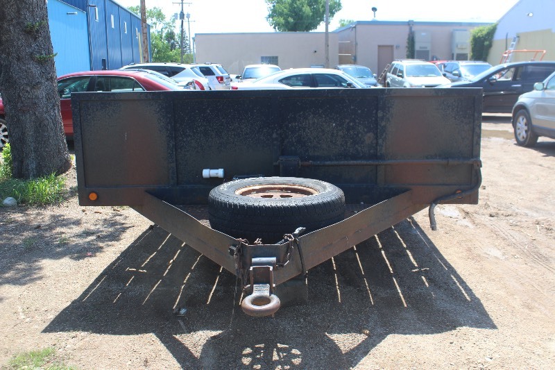 2002 Homemade Heavy Duty Equipment Trailer 18, 21 with Beavertail