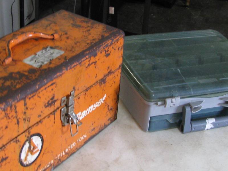 Metal Tool Box & Tackle Box
