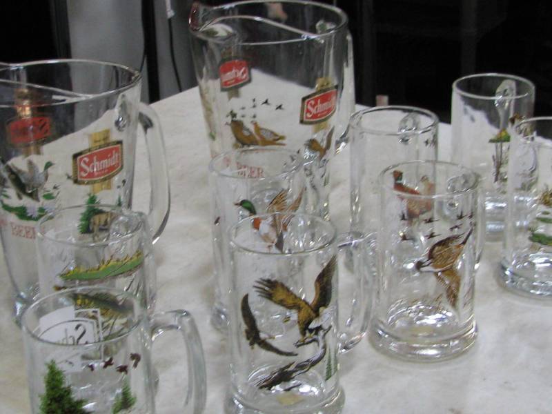 Schmidt Beer Mugs & Pitchers