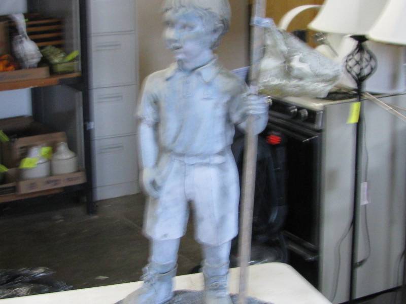 John Deere Lawn Statue