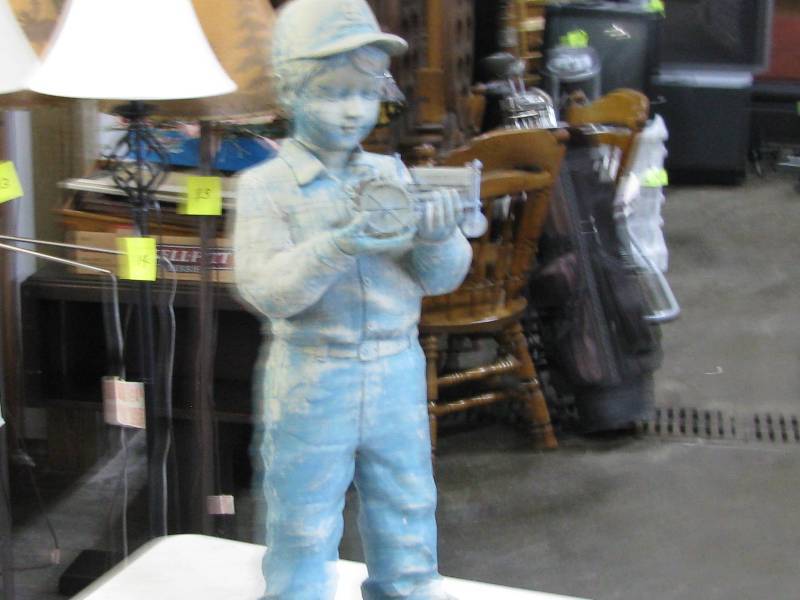 John Deere Lawn Statue