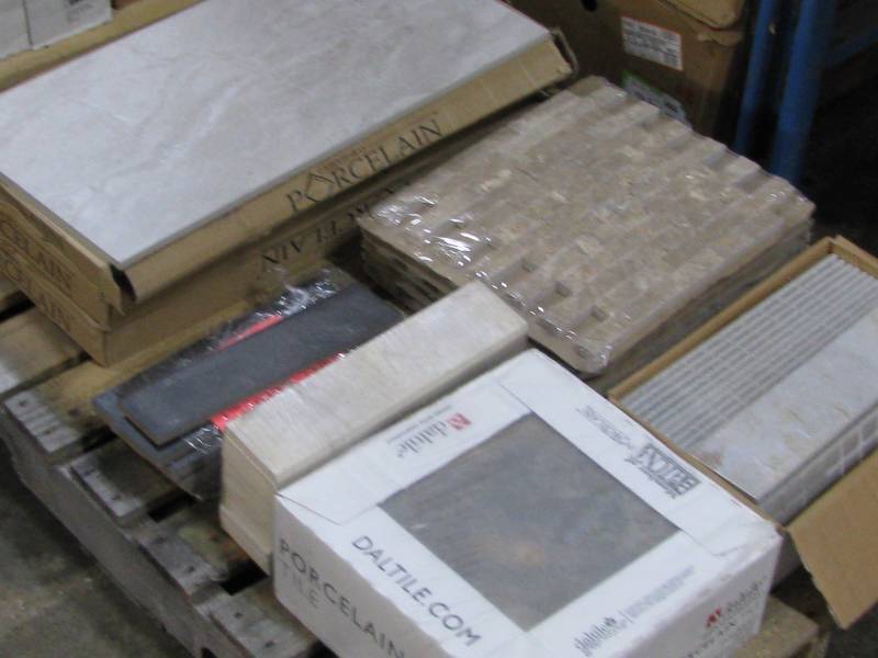 Misc Lot Porcelain Tile