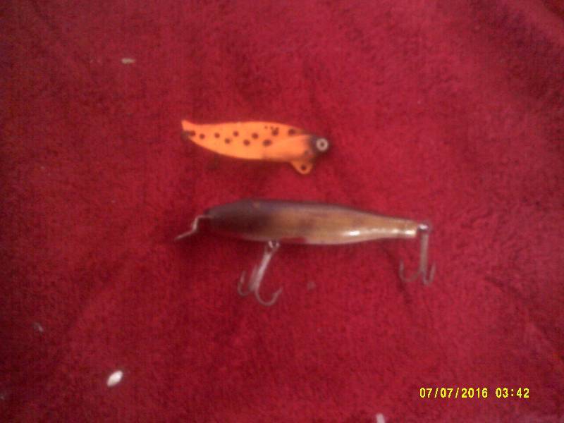 2 VINTAGE LURES