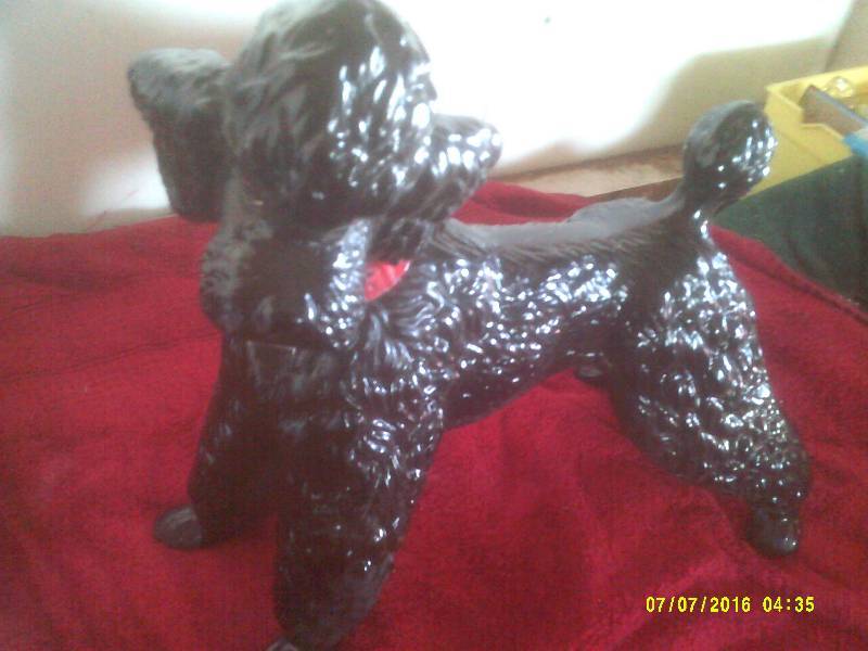 POODLE FOR YOUR FLOWER BED