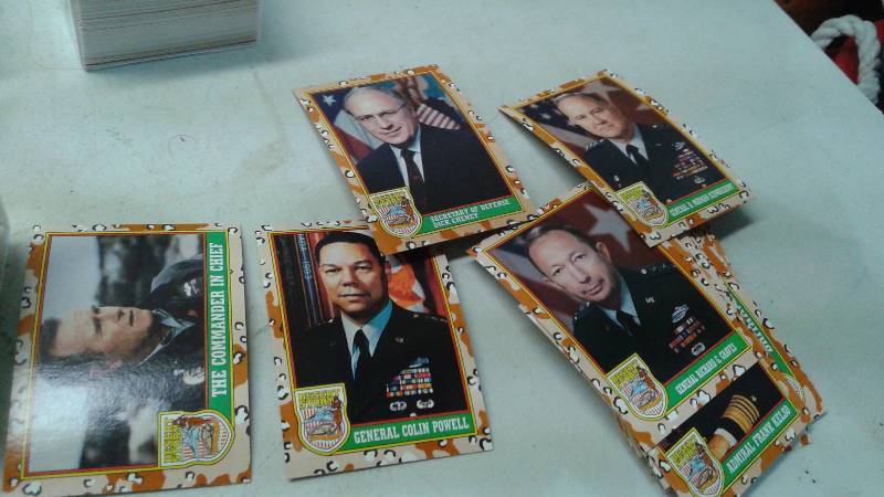 lot 35 image: A Lot Of Specialty Cards, Coca Cola, Dessert Storm War