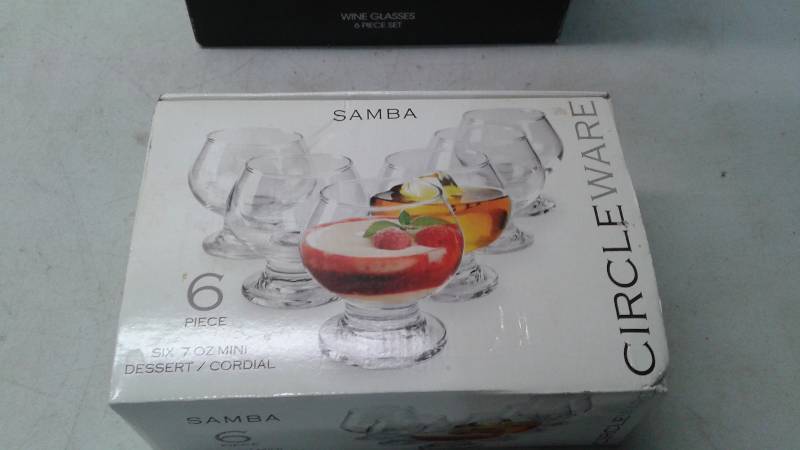 lot 41 image: Two Boxes Of Cocktail Glasses