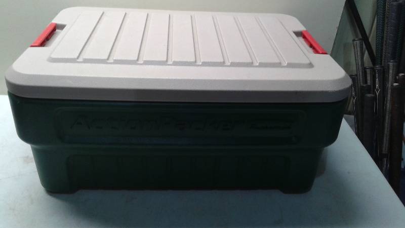 lot 61 image: Action Packer Heavy Duty Storage Bin