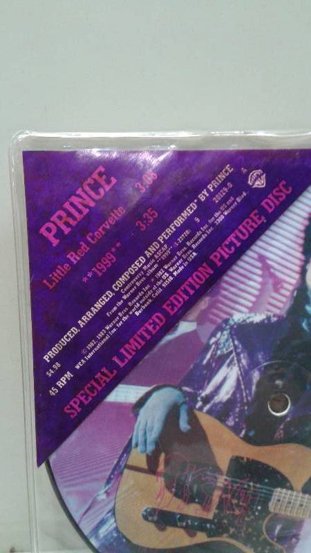 lot 98 image: Prince Limited Edition Picture Disc, New, Little Red Corvette1999