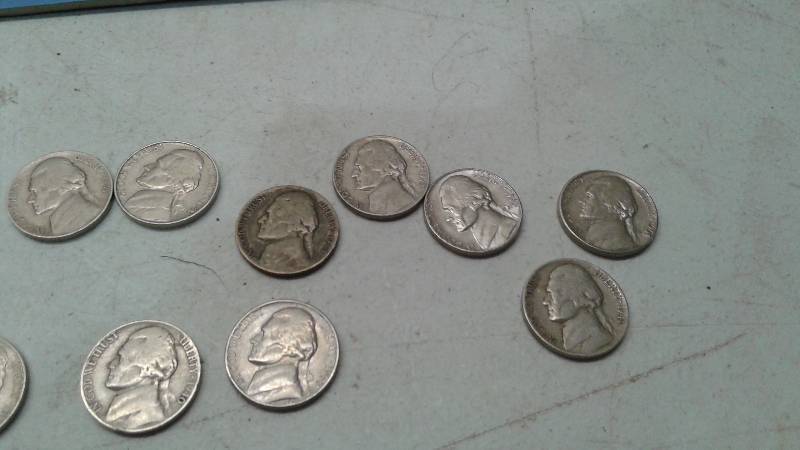 lot 89 image: Lot Of Collectible Nickles And Book 1960s Or Earlier