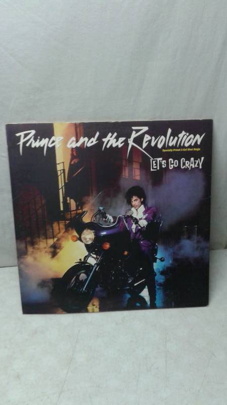 lot 124 image: 12 Prince Vinyl LP Record Cover May Show Wear, Record In Good Condition - Lets Go Crazy