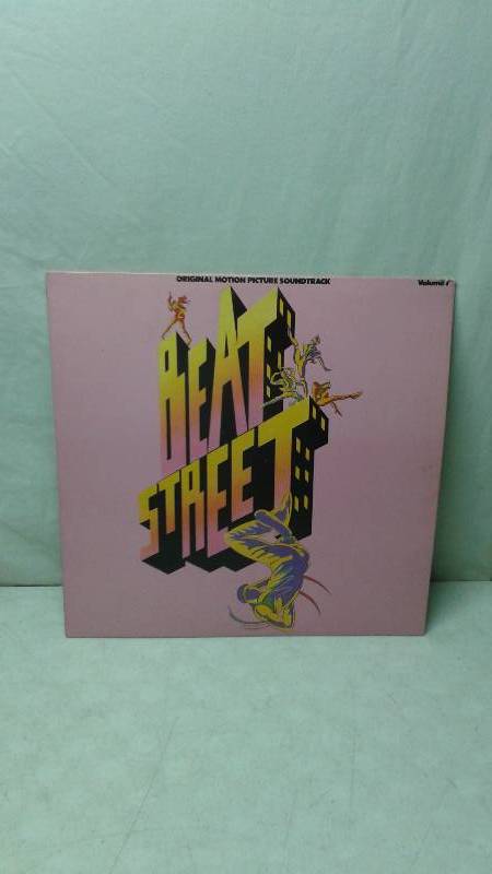 lot 136 image: 12 Vinyl LP Record, Cover May Show Wear, Record In Good Condition - Beat Street Soundtrack