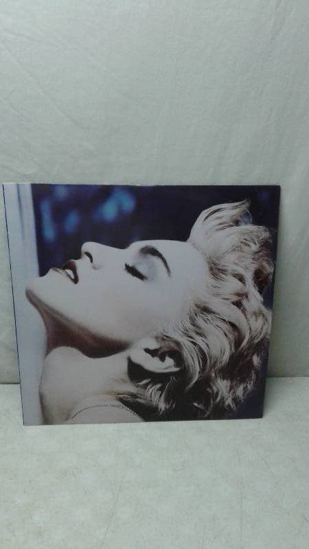 lot 140 image: 12 Vinyl LP Record, Cover May Show Wear, Record In Good Condition - Madonna Blue