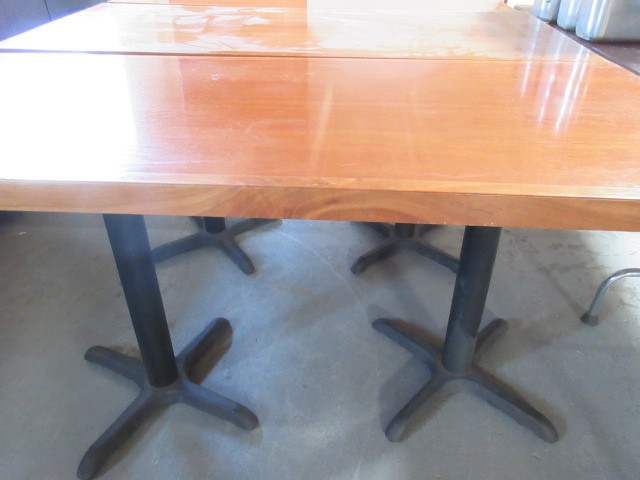 WOODEN RECTANGULAR TABLES