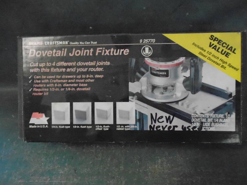 lot 4 image: Dovetail Joint Fixture