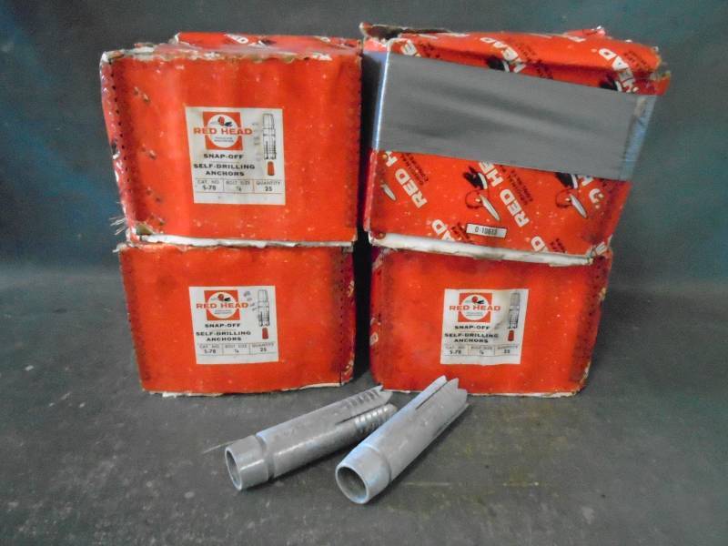 lot 14 image: Red Head Concrete Anchors