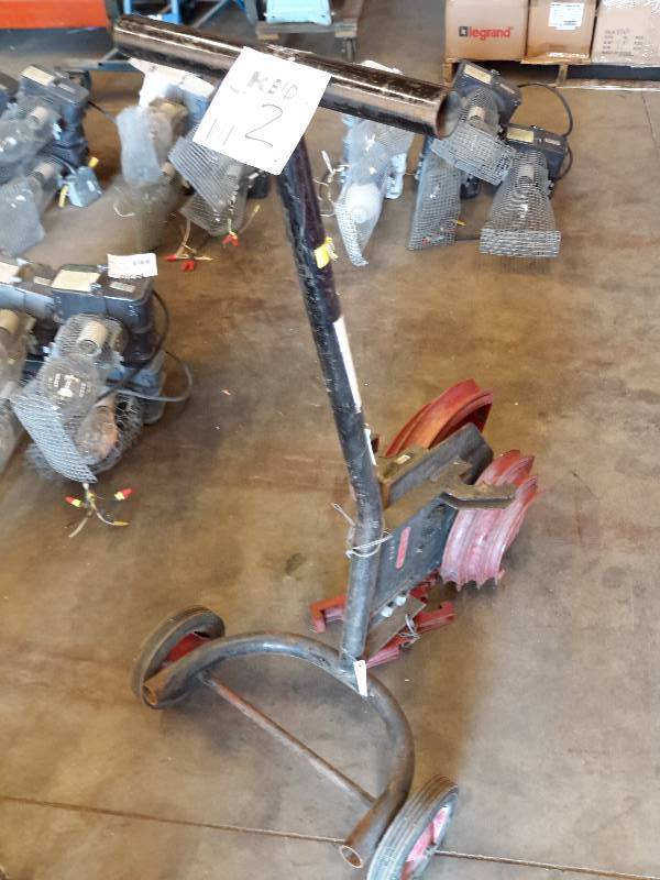 lot 2 image: Portable Chicago Bender, Pipe Bender