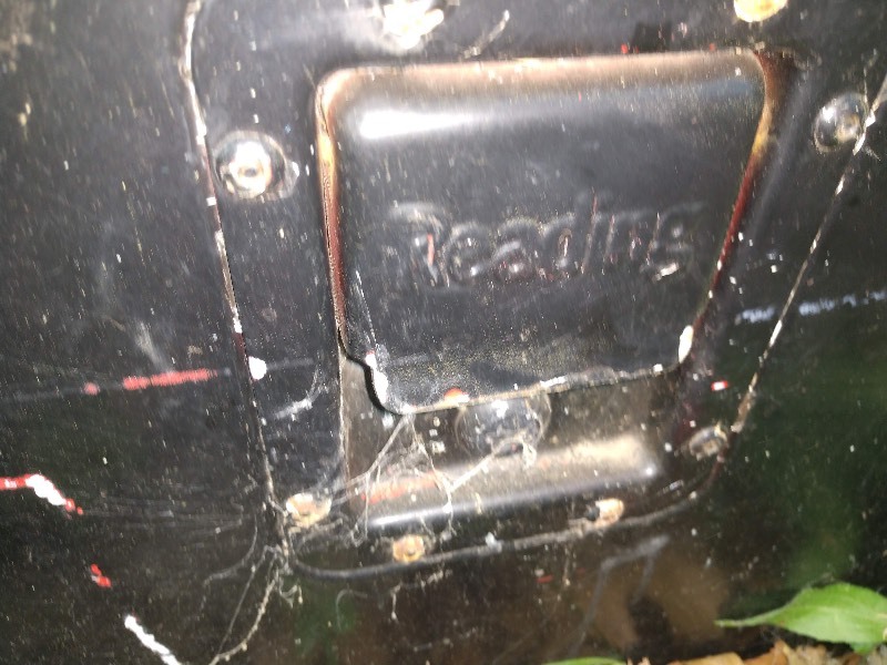 Black Reading Side Tool Box For Truck