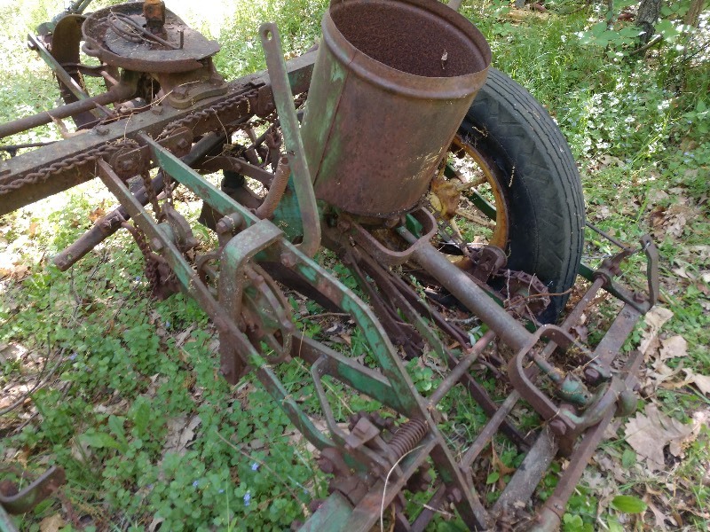 Antique John Deere Two Row Planter