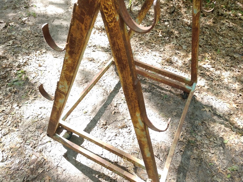 Steel Rack On Casters