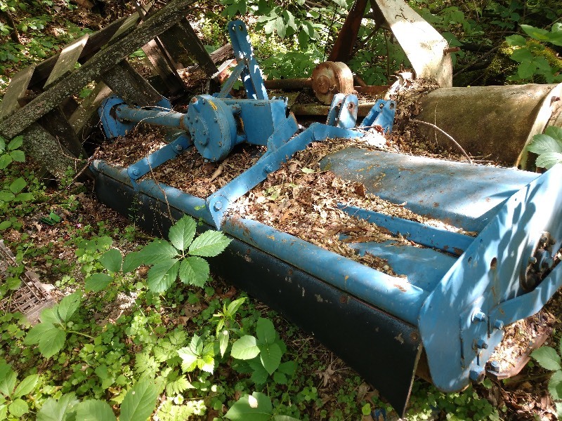 Rotary Flail Mower Cultivator- Operational