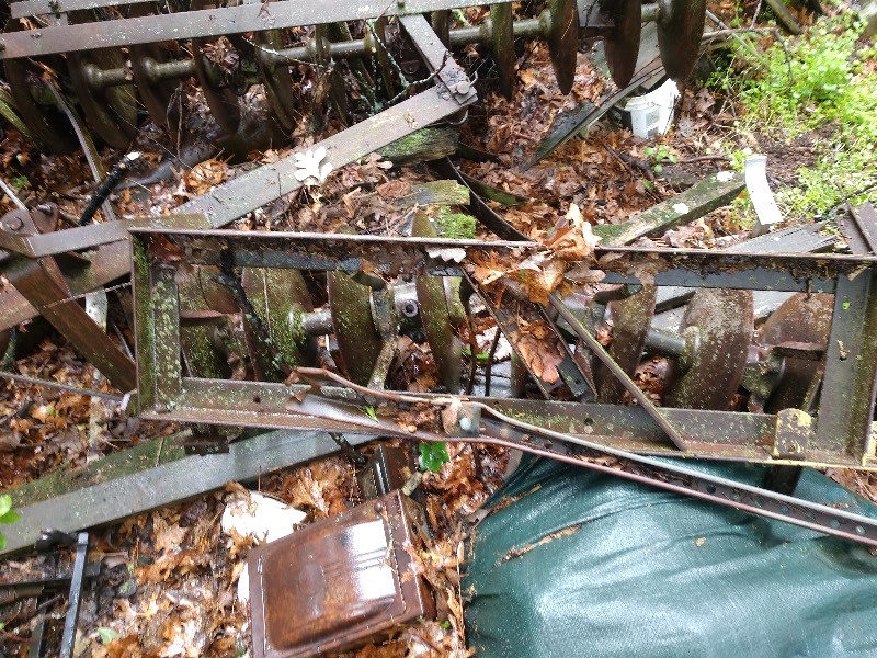Three Row Disc For Cultivating Land
