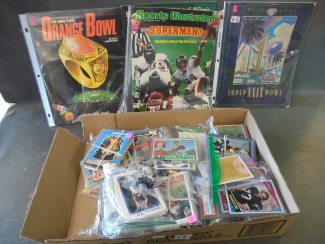 lot 13 image: Football Cards, Magazines and More