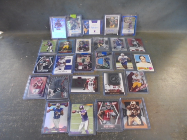 lot 17 image: Autographed Football Cards and More
