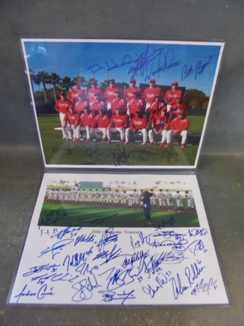 lot 22 image: Autographed  Team Photographs
