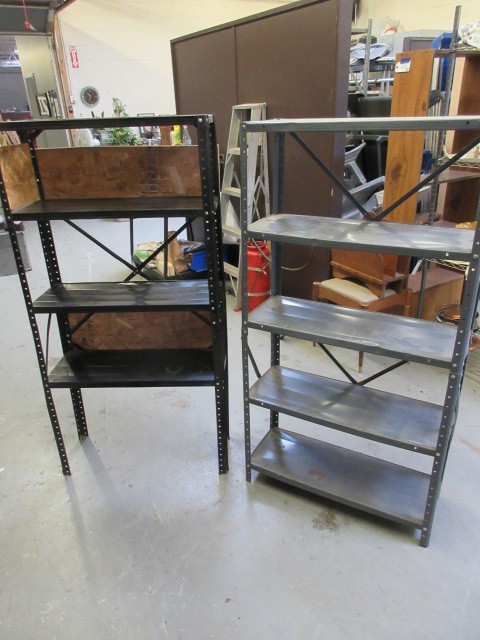 STEEL SHELVING UNITS
