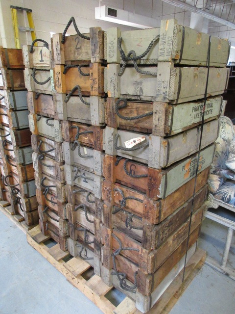 VIETNAM ERA MORTAR BOXES
