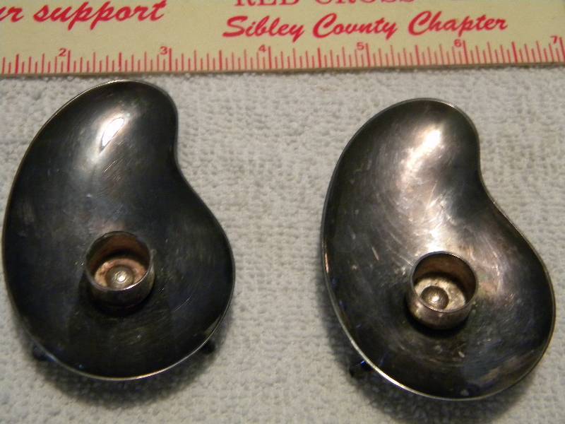 Silverplate Candle Holders by E.L. Denmark