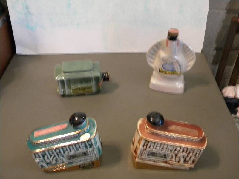 Jim Beam & Ezra Brooks Decanters
