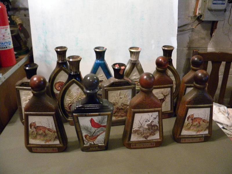 Jim Beam Wildlife Decanters