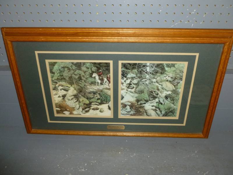 lot 3 image: Bev Doolittle Print