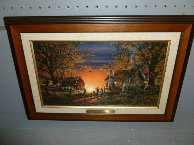 lot 5 image: Terry Redlin Print