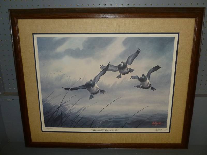 lot 6 image: Les Kouba Print