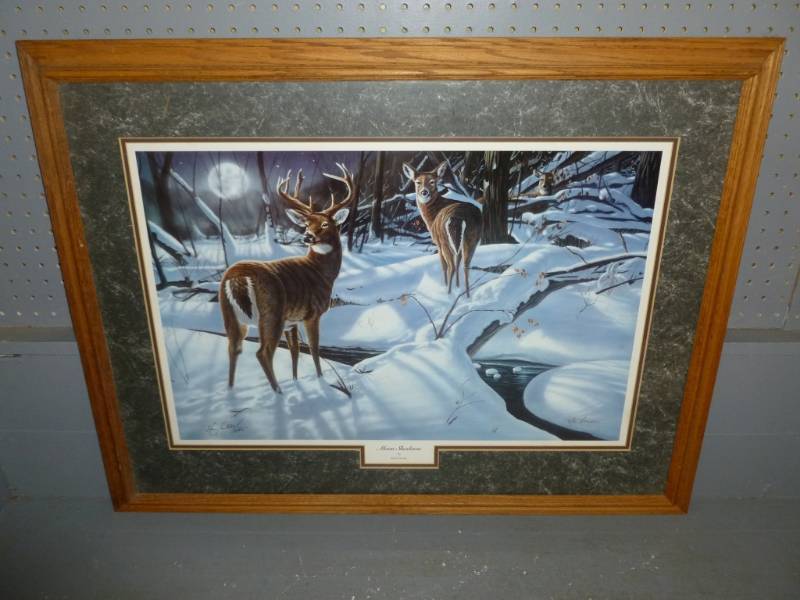 lot 8 image: Ron Iverson Print