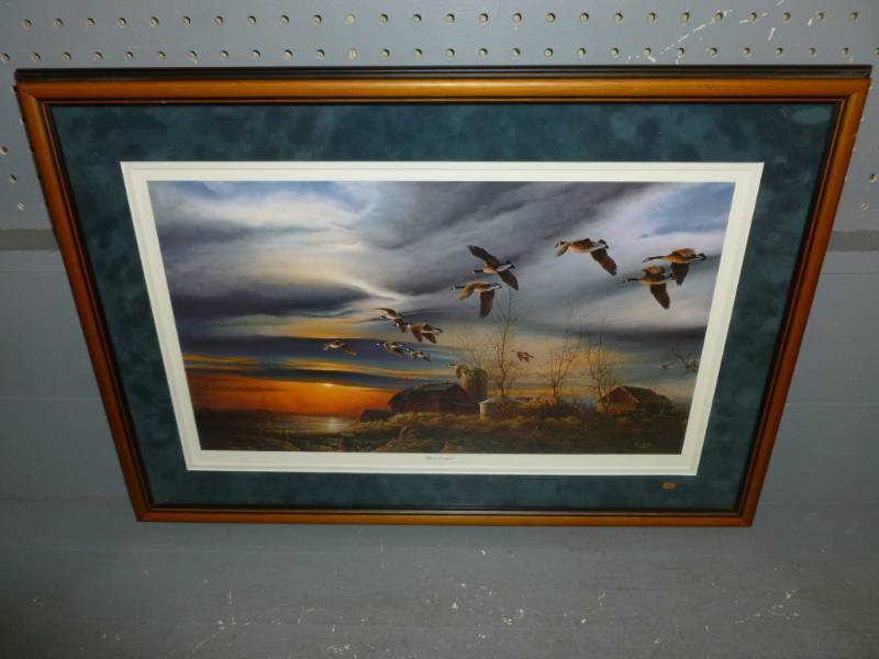 lot 9 image: Terry Redlin Print