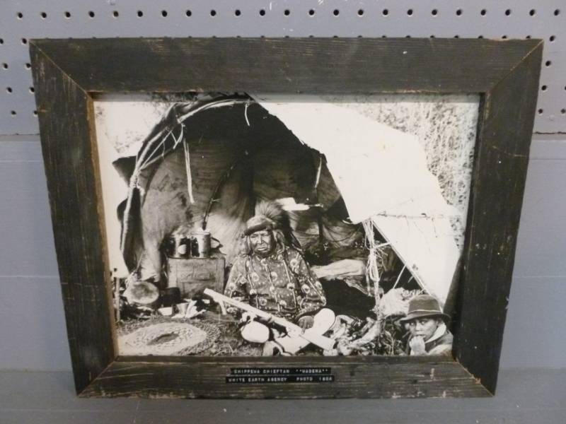 lot 63 image: Vintage Native American Picture