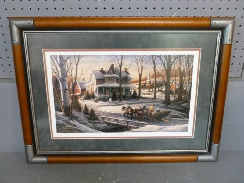 lot 78 image: Terry Redlin Print