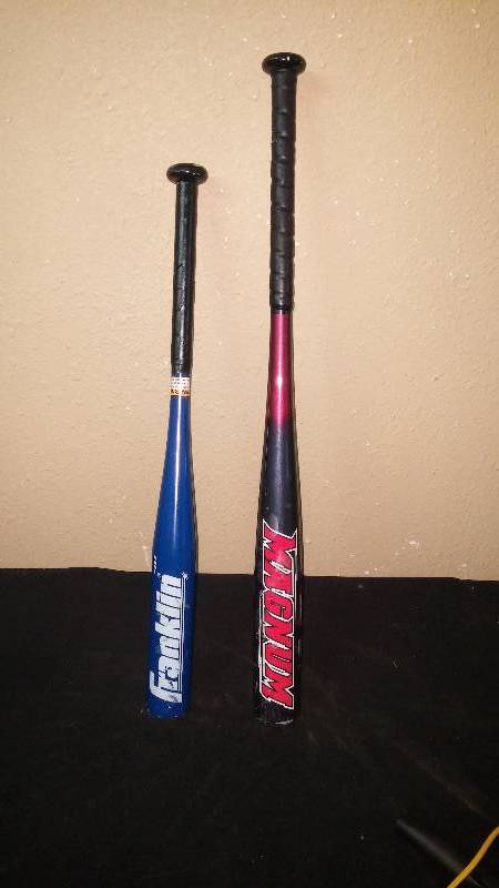 lot 32 image: Baseball& T-ball bats