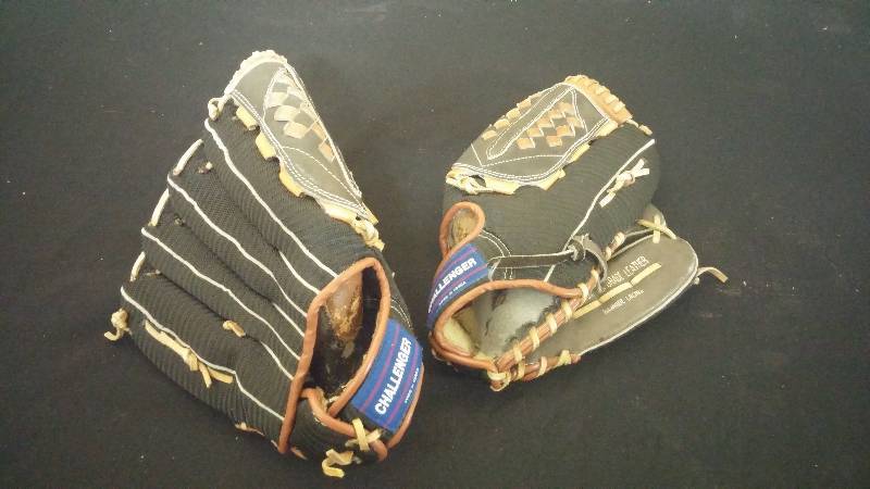 lot 34 image: Baseball Glove Set